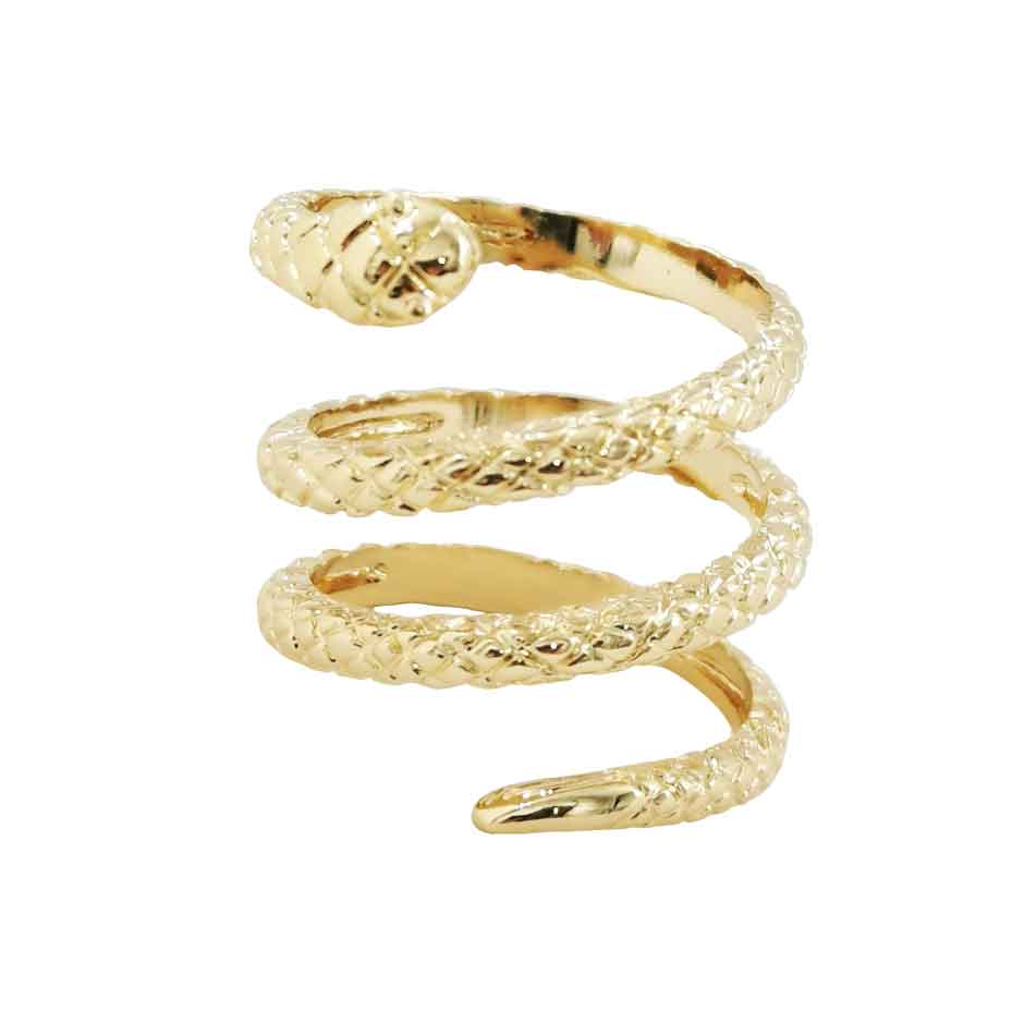 Bague serpent doré femme - Dolita select store de bijoux fantaisie