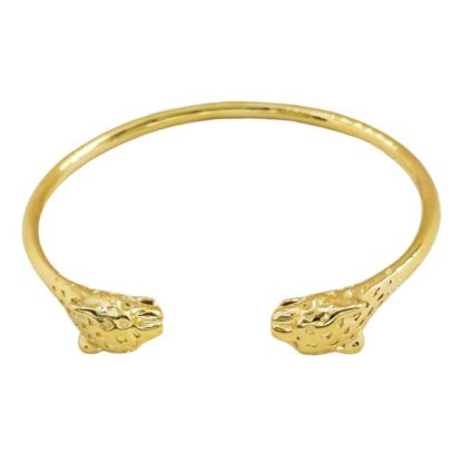 Bracelet jonc léopard doré - Dolita select store de bijoux fantaisie  tendance