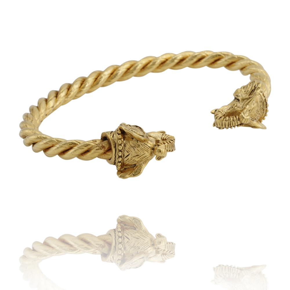 Bracelet doré éléphants - Dolita select store de bijoux fantaisie français