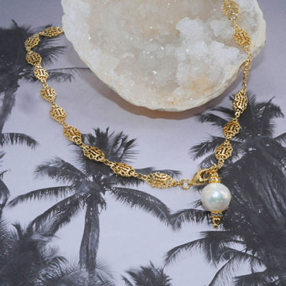 Collier Irina avec perle de rivière - Dolita select store de bijoux  créateurs