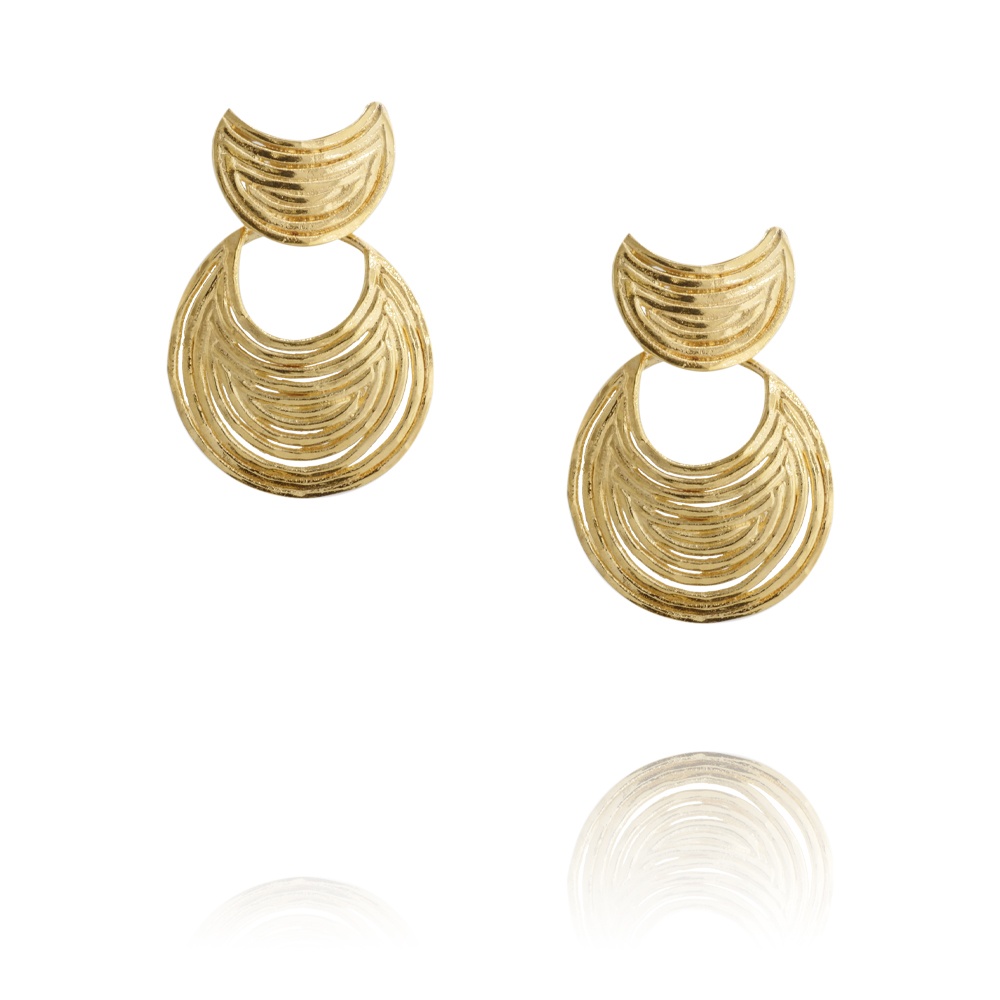 Boucles d'oreilles Luna Wave Gas bijoux - Dolita select store de bijoux FR